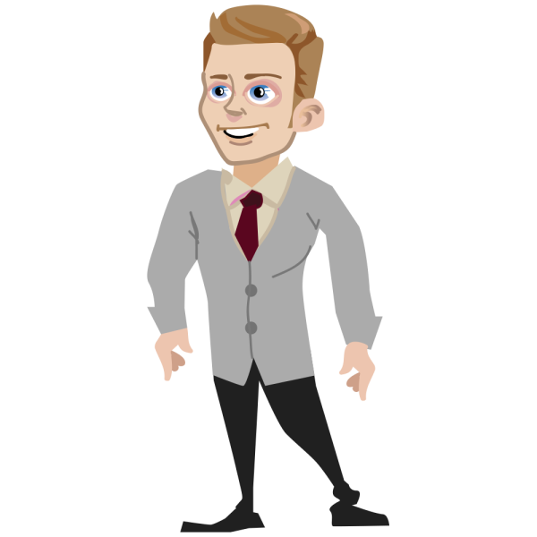 Мультяшный человек