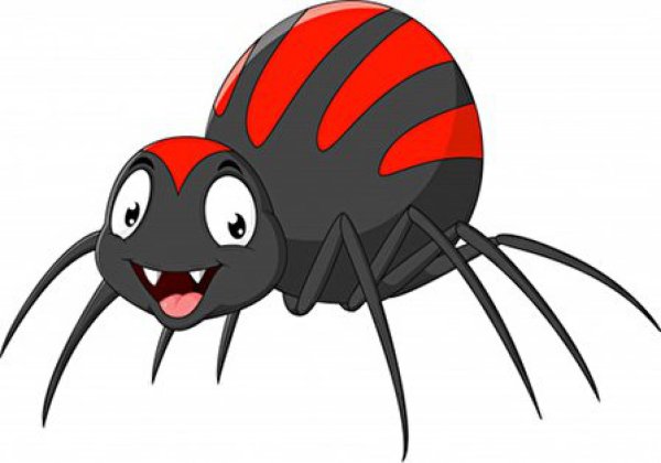 Мультяшные пауки злые