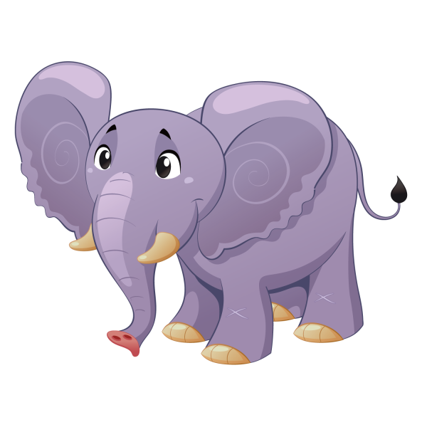 Слонёнок мультяшный