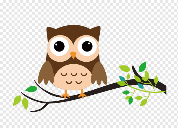 Сова мультяшная