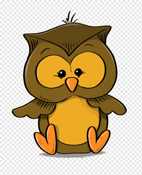 Сова из мультика