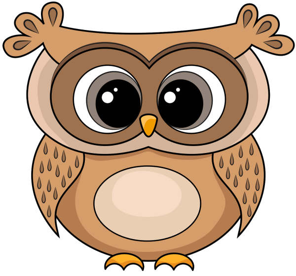 Совенок мультяшный