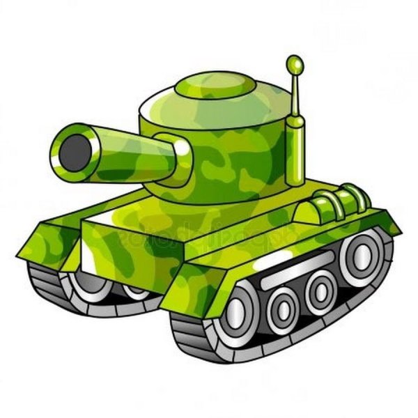 Танк рисунок