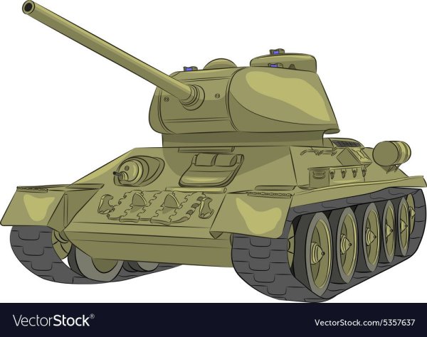 Танк вектор т34 вектор