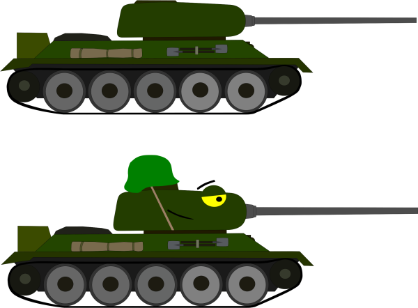 Танк т-34 рисунок