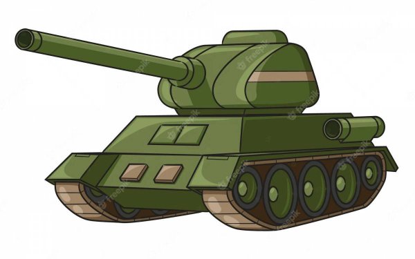 Танк т34 вектор
