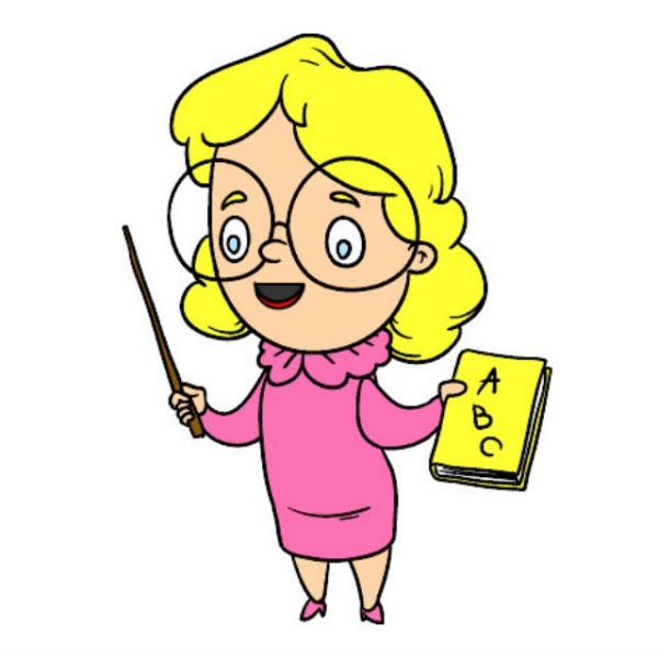 Учитель мультяшка