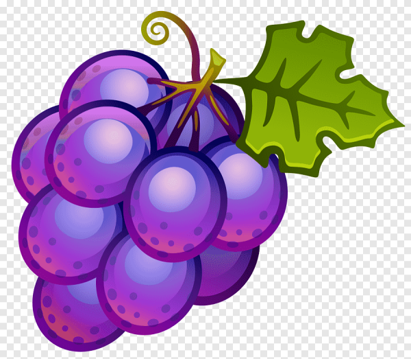 Виноград мультяшные