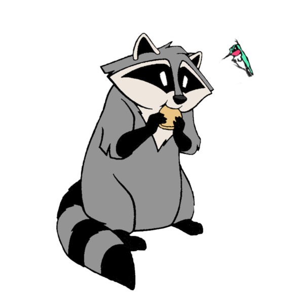 Енот мультяшный