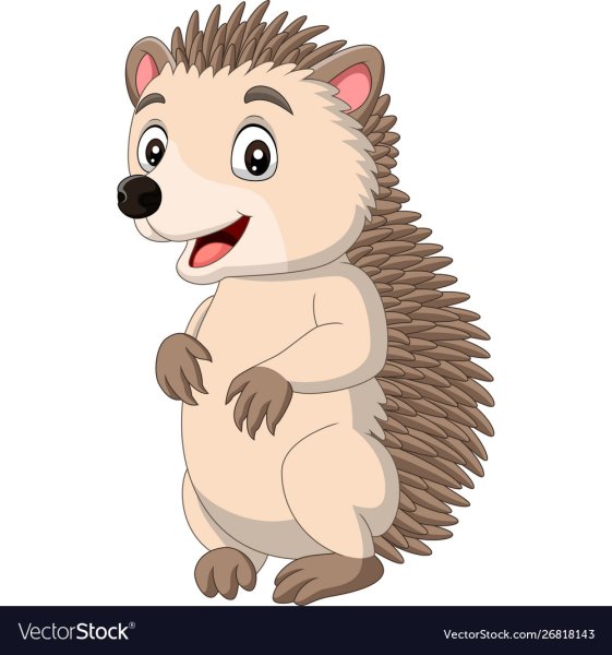 Ежик мультяшный