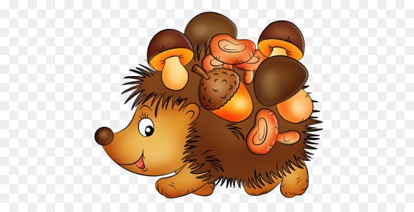 Ежик мультяшный