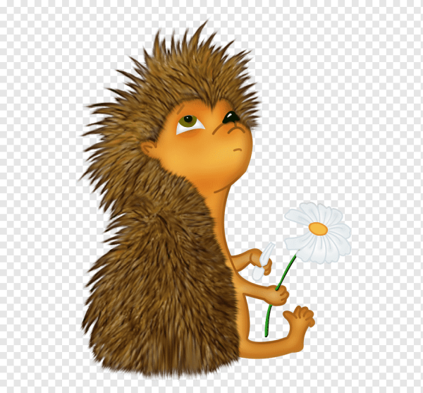 Ежик мультяшный