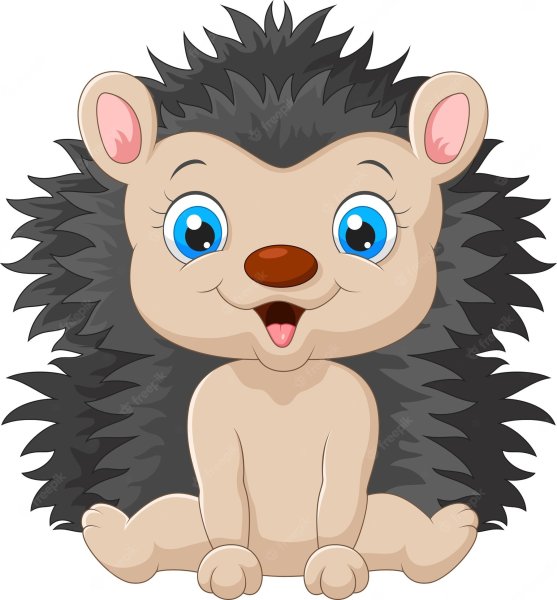 Ежик рисунок для детей