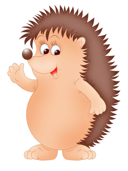 Ежик мультяшный