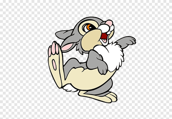 Кролик мультяшный