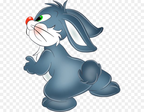 Заяц на прозрачном фоне