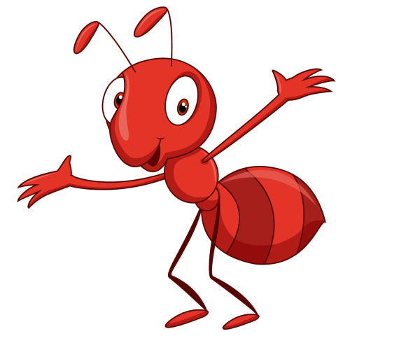 Муравей мультяшный