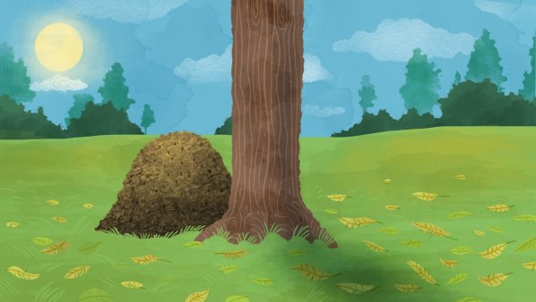 Муравейник рисунок для детей