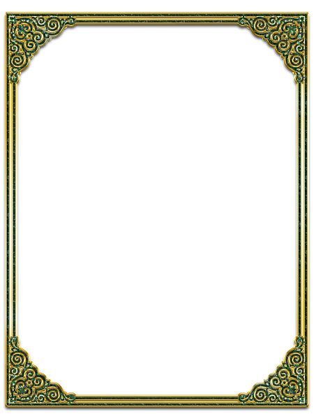 Рамка в Восточном стиле