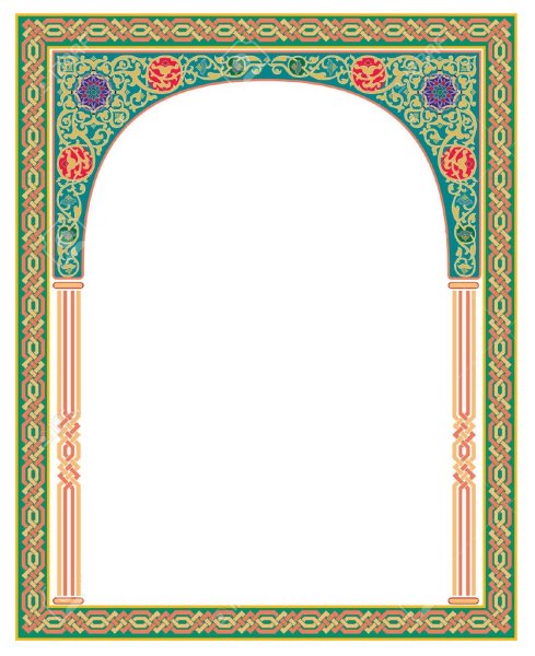 Рамки в Восточном стиле для текста