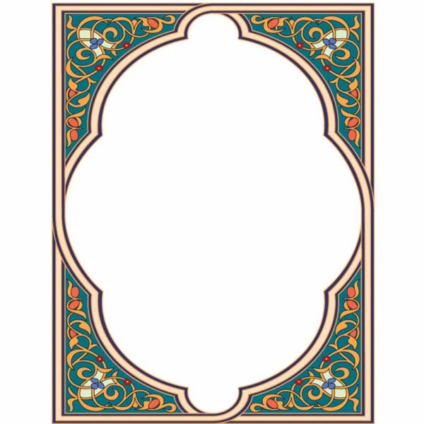 Восточный орнамент рамка