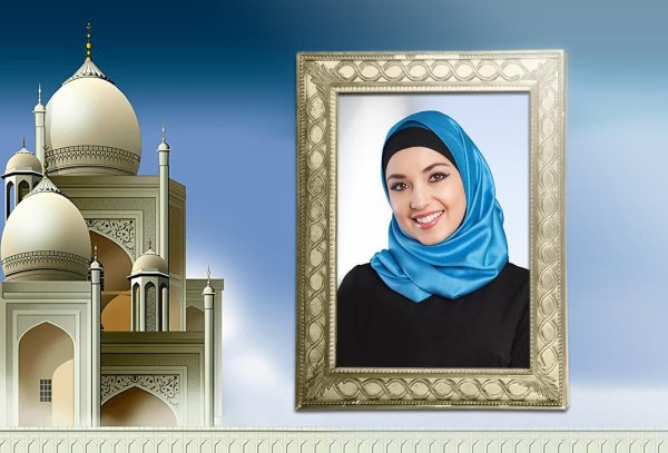 Рамки для мусульманки