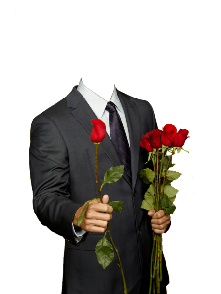 Джентльмен с цветами
