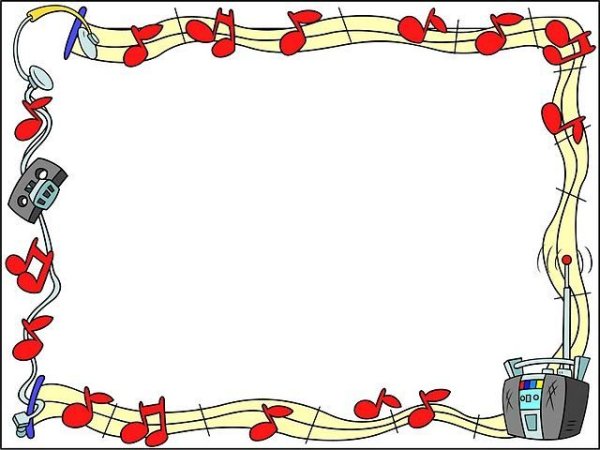 Музыкальная рамка