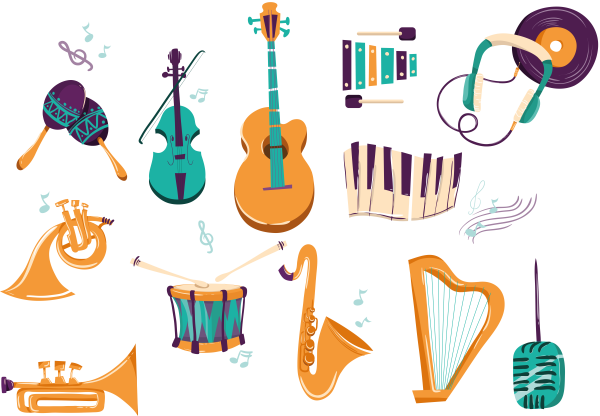 Детские музыкальные инструменты