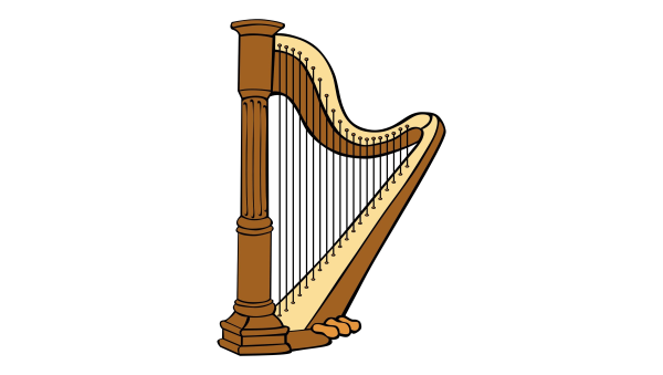 Арфа музыкальный инструмент