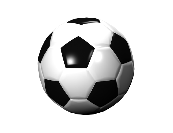 Футбольный мяч клипарт на прозрачном фоне