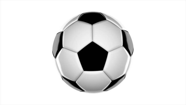 Футбольный мяч на прозрачном фоне