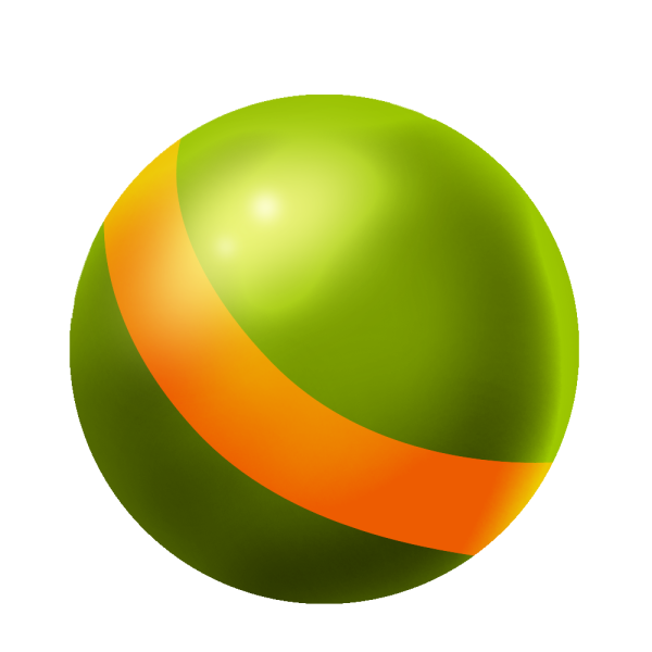 Детский мяч на прозрачном фоне