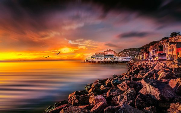 Красивые виды побережья