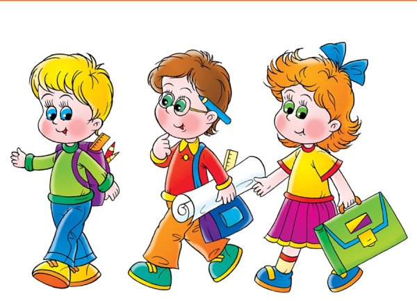 Школьник рисунок