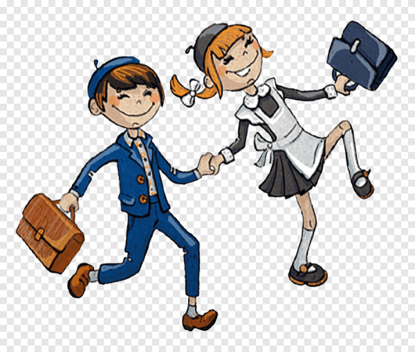 Школьник рисунок