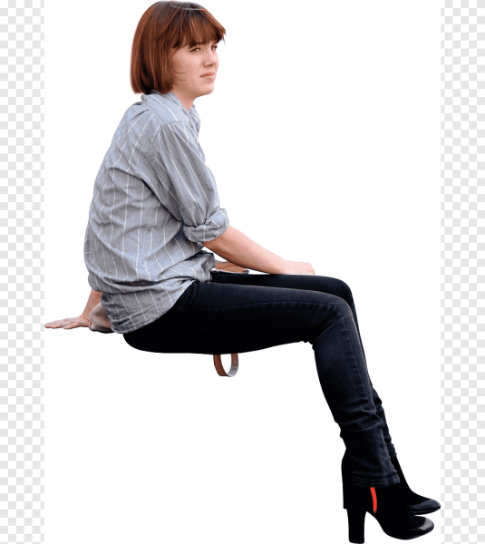 Сидячий человек