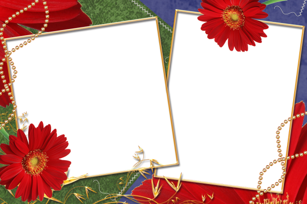 Двойная рамка с юбилеем