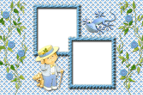 Рамка коллаж для мальчика