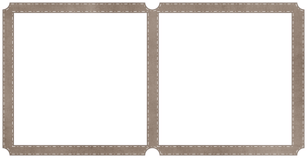 Рамка двойная простая
