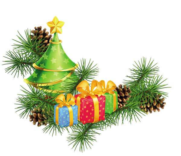 Новогодние элементы