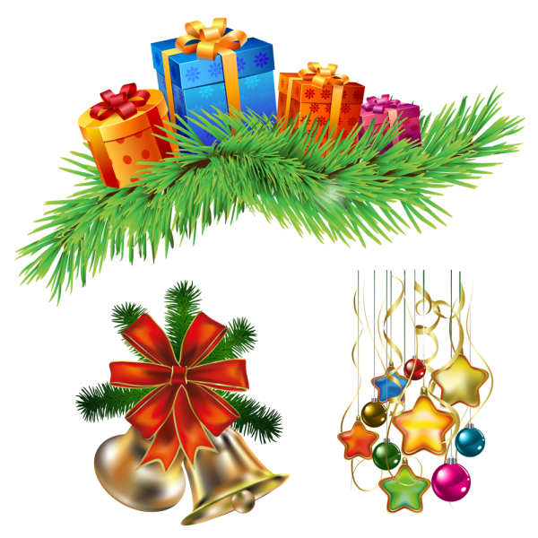 Новогодние атрибуты