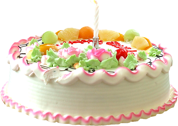 Тортик на прозрачном фоне для фотошопа