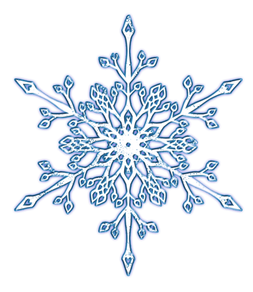 Снежинки на белом фоне