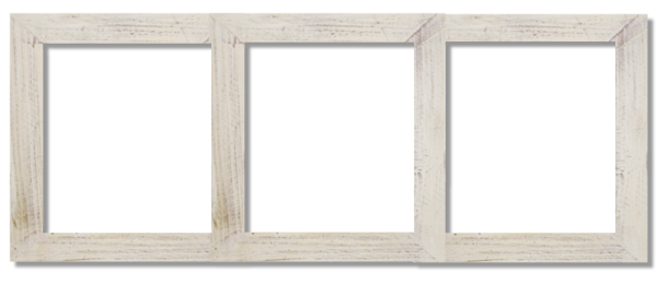 Деревянная рама на белом фоне