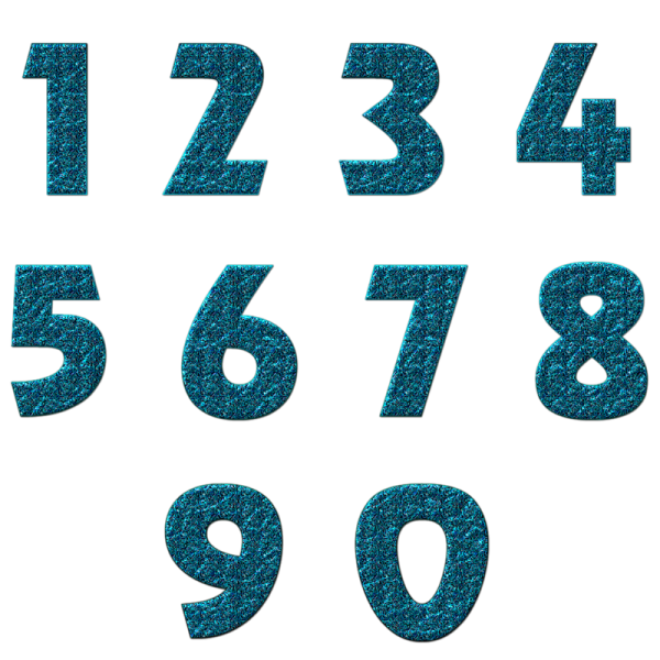 Цифры от 0 до 9