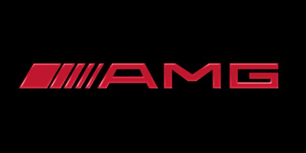 Надпись АМГ на Мерседес