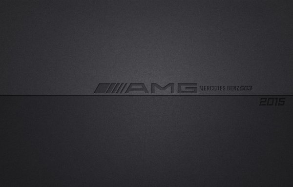 Логотип АМГ на черном фоне