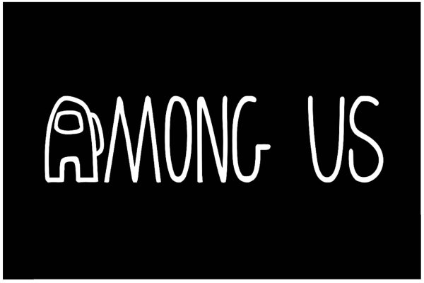 Амонг АС надпись