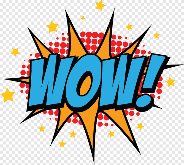 Логотип в стиле поп арт